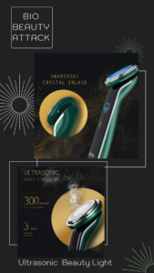 EMS Rotlicht Blaulicht Vibration Beauty Tool