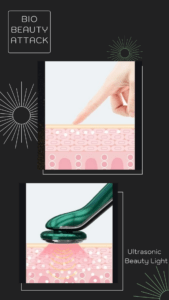 EMS Rotlicht Blaulicht Vibration Beauty Tool