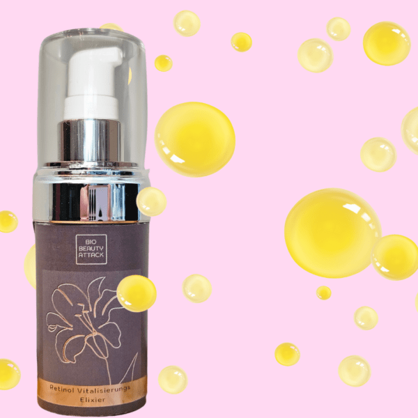 Retinol-Serum Flasche – Anti-Aging-Pflege für glatte, strahlende Haut